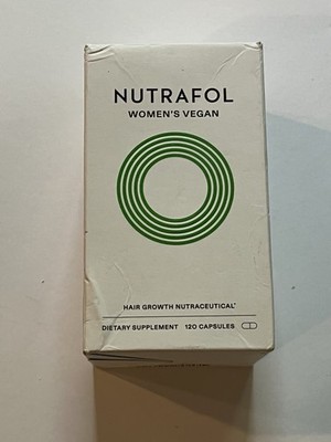 Nutrafol Vegan Hair Growth Supplement Women 120 Capsules Exp 2027