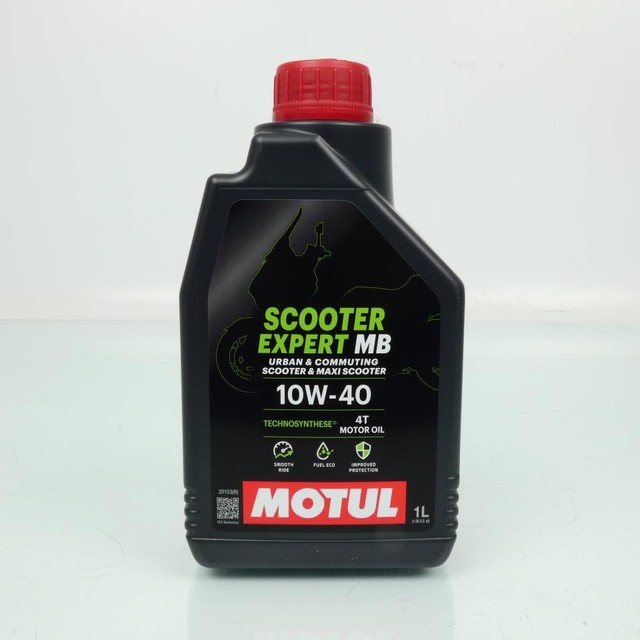 1L huile moteur Motul Scooter Expert MB 10W-40 4T pour scooter embrayage à sec
