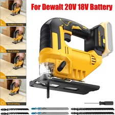 Cordless Jig Saw for Dewalt 20V Battery 0°-45° Bevel Cuts Brushless Jigsaw Tool
