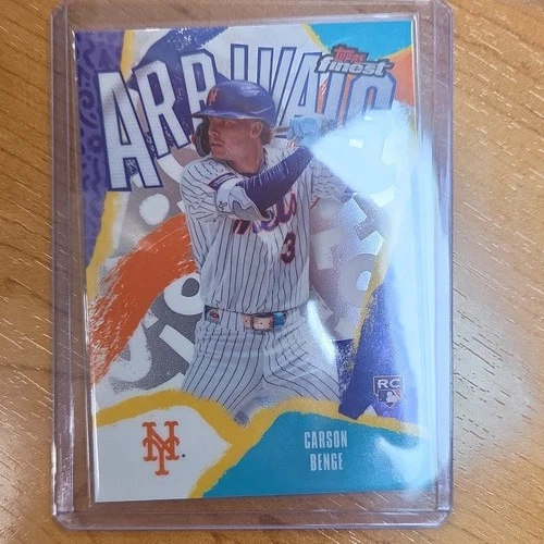 2026 Topps Finest Carson Benge Base (RAW)
