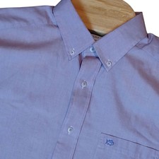 Southern Tide Men's Medium Purple Long Sleeve Button Down Shirt Tailord