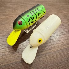 Heddon Big Bug Custom Set BASS Lure Modified Hook & Blade Attachments Used