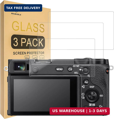 #ad Mr.Shield Screen Protector compatible with Sony Alpha A6600 A6100 A6400 A6000 A5 $10.41