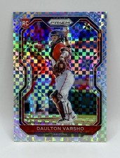 Daulton Varsho RC 2021 Panini Prizm Tier III Power Plaid Prizm /75 #238