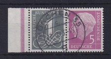 Bundesrepublik Heuss-Zusammendruck W17YII O M&Uuml;NCHEN