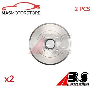 BREMSTROMMEL HINTEN ABS 2854-S 2PCS P FÜR RENAULT TWINGO II 1.5L,1.2L