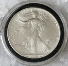 1992 American Silver Eagle $1 Dollar 1oz Uncirculated .999 Fine -GEM Bullion