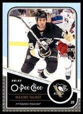 2011-12 O-Pee-Chee #6 Maxime Talbot Pittsburgh Penguins Hockey Card