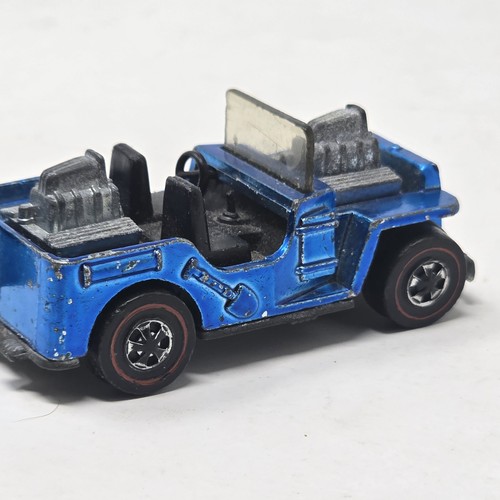 Mattel Hot Wheels Grass Hopper Blue Variant Redline Vintage Toy 1970 - Picture 12 of 12