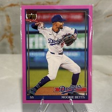 2026 Topps Series 1 MOOKIE Betts PINK 1991 Design #T91 Los Angeles Dodgers 