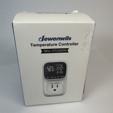 DEWENWILS Digital Temperature Controller, Heavy Duty 15A/1800W Thermostat Outlet