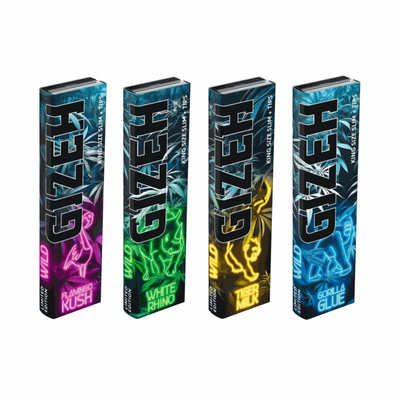 GIZEH  WILD  LIMITED EDITION King Size Slim + Tips {4er Pack}