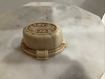Vtg Antique Art Deco Celluloid Ring Presentation Box Display Gift Engagement