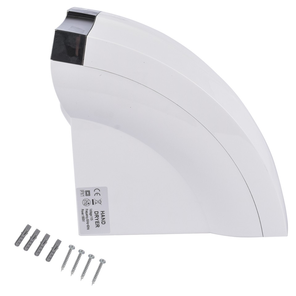 1800W Commercial Automatic Hand Dryer,High Speed Hand Air Dryer Noise