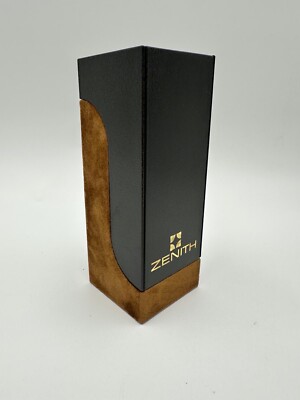 ZENITH EL PREMIER BOX BOX PVC UND STOFF VINTAGE GEBRAUCHT ORIGINAL UND SELTEN