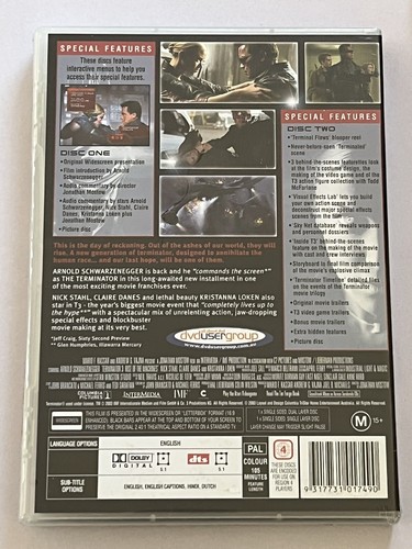 Terminator 3 - Rise Of The Machines DVD - NEW & SEALED - Picture 2 of 2