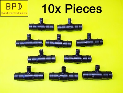 10x UPONOR ProPEX EP Reducing Tee 1'' PEX x 1'' PEX x 1/2'' PEX Q4751150