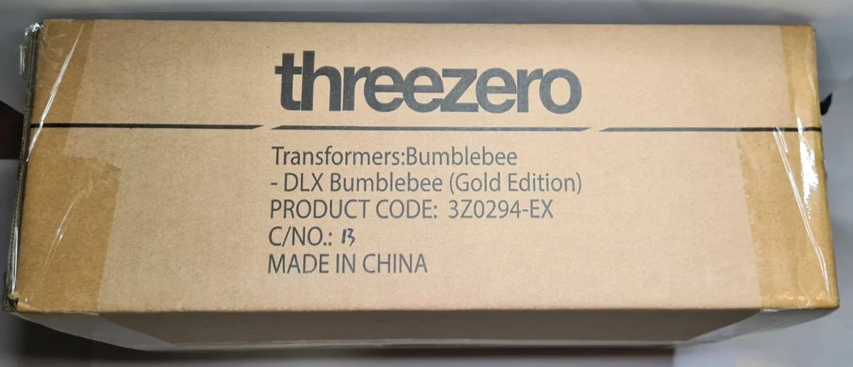 ThreeZero Transformers : Bumblebee DLX Gold Edition Limited to 1500pcs The Movie