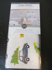Roommates Holiday Travel 47 Wall Decals Peel, Stick, Reposition, RMK4478SCS