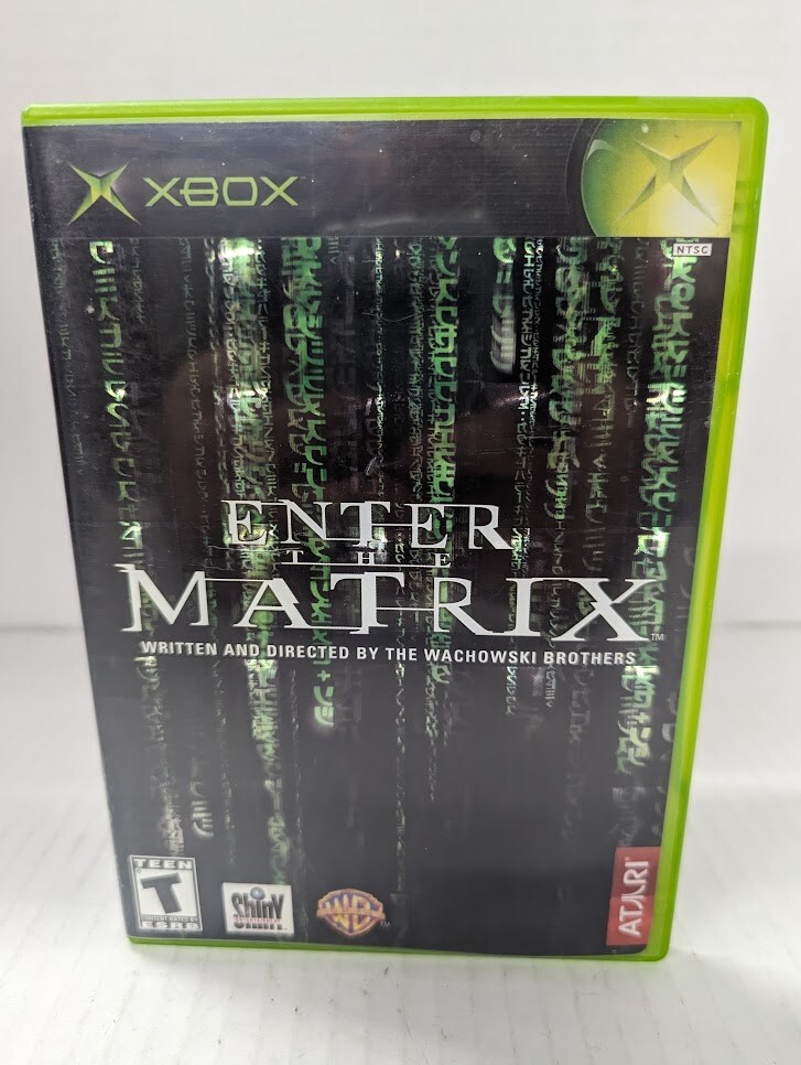 Jeu Enter The Matrix Sur Xbox Classic – Complet, Boîtier Disque Et Notice TB