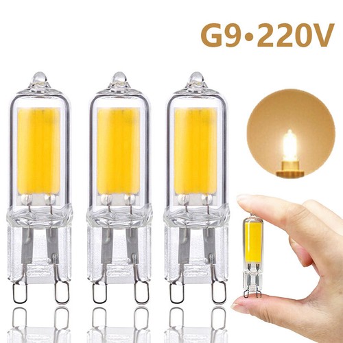 1X 5X 10X G9 LED 7W Bulb Glass Bulbs Halogenlampe 3000K Warm White 220V - Afbeelding 1 van 12