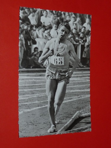 CPA CARTE POSTALE 2005 ATHLETISME MEETING GAZ FRANCE GOLDEN LEAGUE