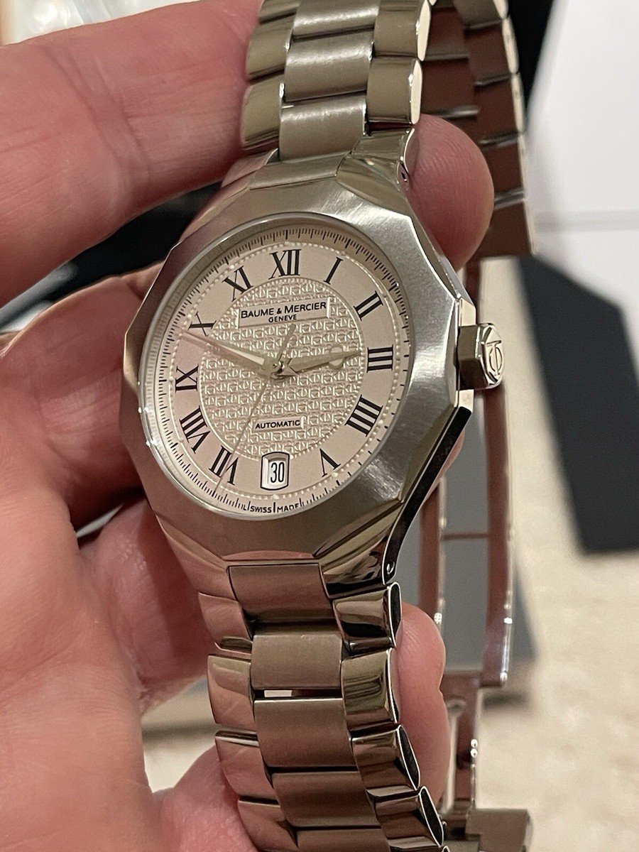 Baume Mercier Mens Automatic Riviera 38mm | eBay Baume Mercier Mens Automatic Riviera 38mm | eBay