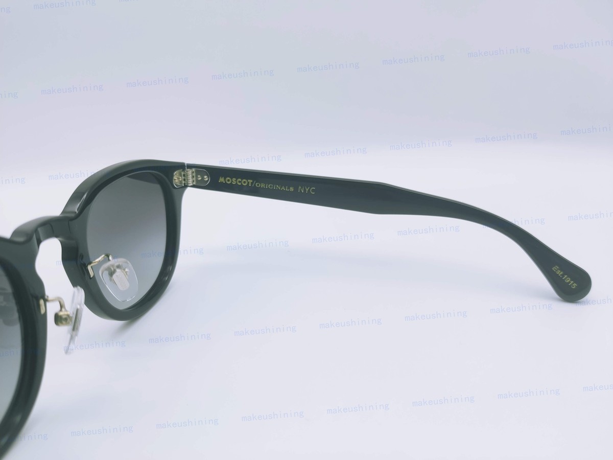 小物 MOSCOT LEMTOSH 49 BLACK Moscot / Originals Lemtosh 46 black matte + clip-on · Hello