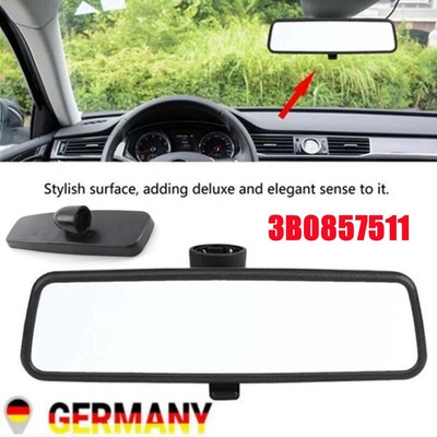 Schwarz Innenspiegel Rückspiegel 3B0857511 Für VW Golf Bora Rabbit Passat Audi