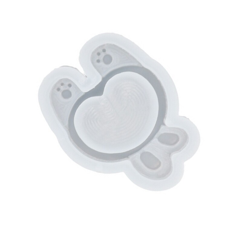 Heart Rabbit Resin Molds for DIY Shaker Earrings & Keychains