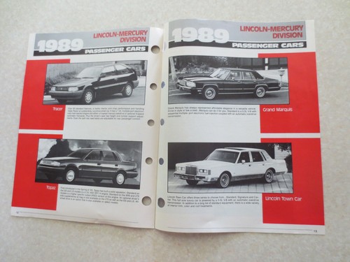 Ford Motorcraft shop tips - 1989 Ford car range announcement issue - Picture 7 of 9