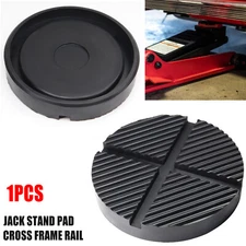 Universal Jack Pads Rubber Pad Adapter Car Truck Cross Slotted Frame Rail Floor