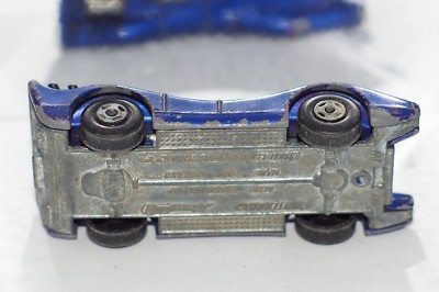 ORIGINAL Matchbox Superfast Blue Shark No 61 - Blue Color 86