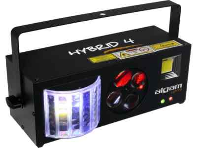 algam Lighting HYBRID4 - 4-in-1 Multieffekt, Derby, Strobe, Gobo, Laser, RGBW