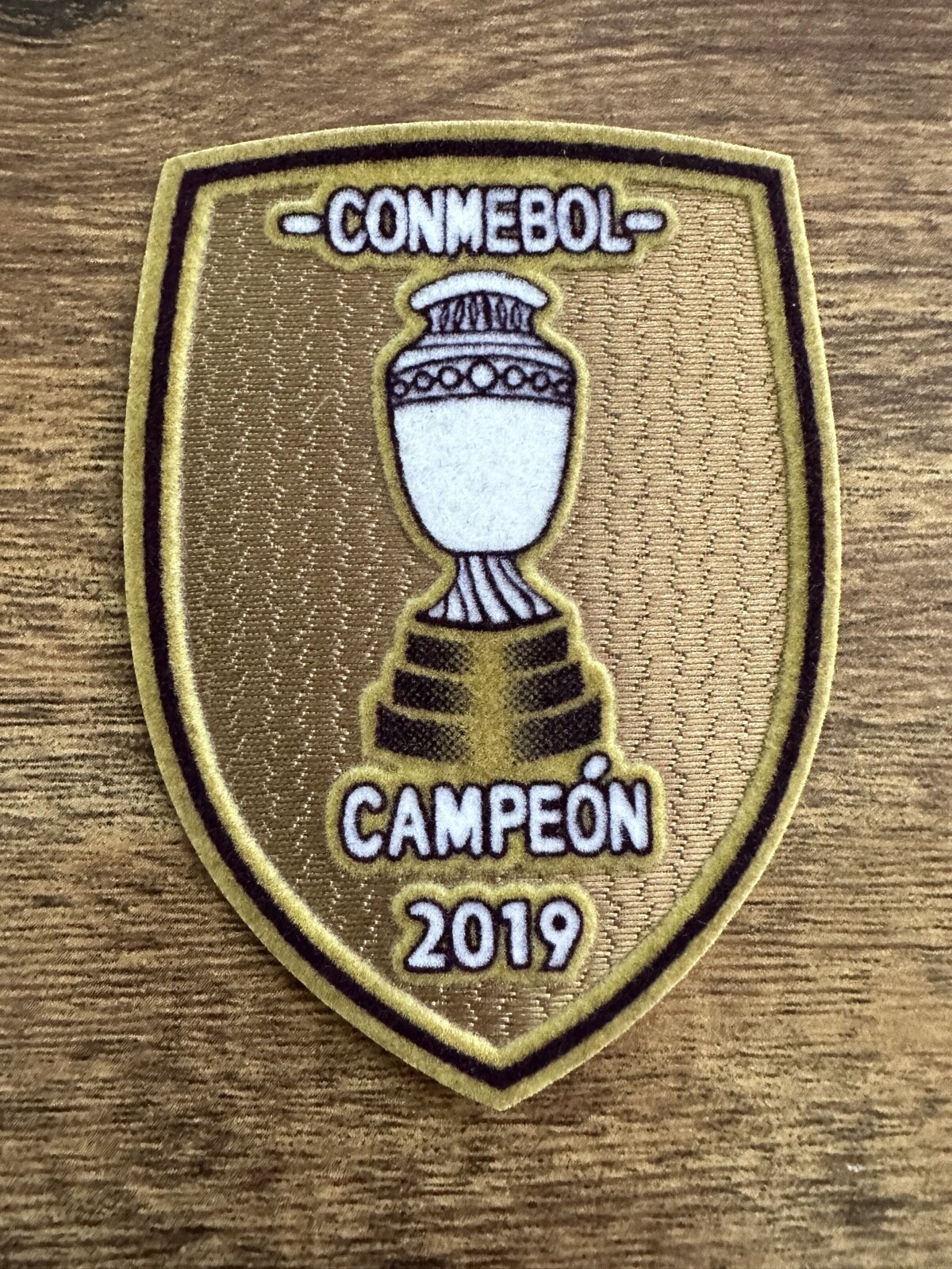 CONMEBOL Copa America winner jersey patches Brazil, Chile, Argentina