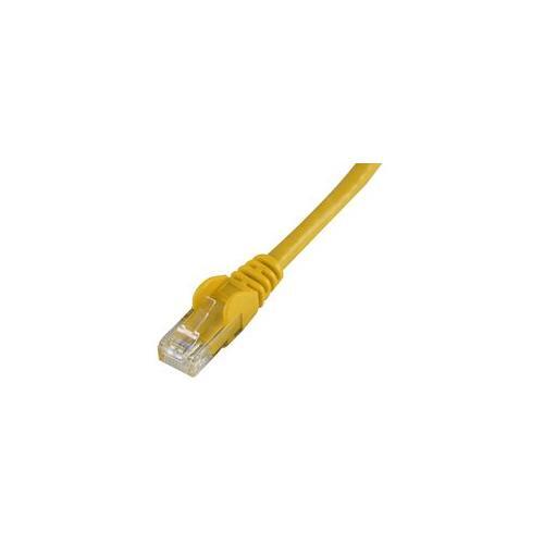 PSG90563 PRO SIGNAL Câble, Cat6 Snagless UTP, Jaune 2M - Photo 1/2