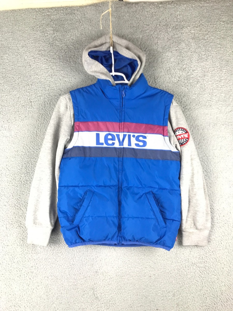 hooded jacket packable jacket levis