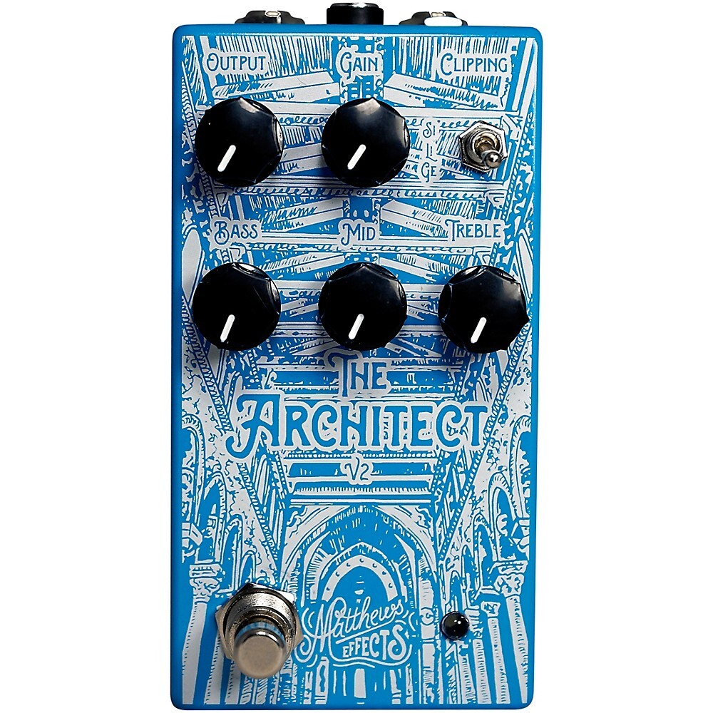 Matthews Effects Architect v2 - фундаментальная педаль эффектов Overdrive