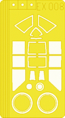 Eduard Mask 1/48 P-47D-20 Thunderbolt Mask for Tamiya  EUEX 008 x