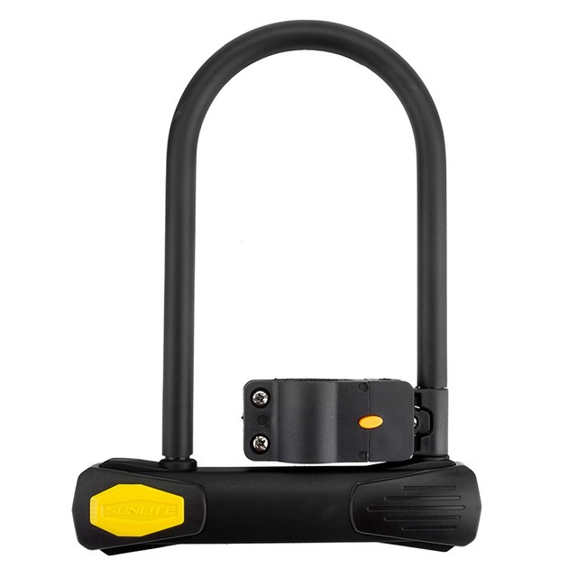 Sunlite Power Shield U Standard 12mm Black STD Includes Bracket Bike Lock for sale online eBay