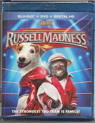 Russell Madness Blu-ray + DVD Kids Family Movie LIKE NEW