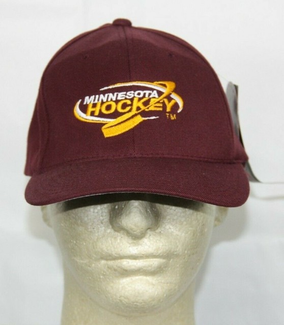 Minnesota Gophers Hockey Stretch Fit Fitted Hat Cap L/XL eBay