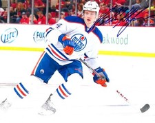 Autographed OSCAR KLEFBOM Edmonton Oilers 8x10 photo 