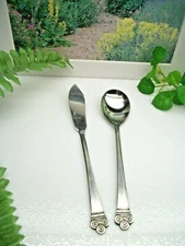 National  COSTA MESA  Stainless Steel  Master Butter Knife & Sugar Spoon Set