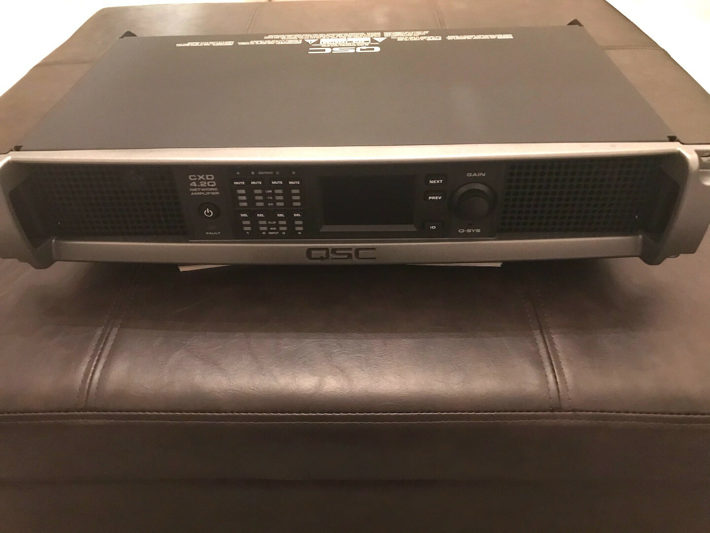 qsc digital amplifier