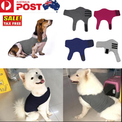 Nervous Dog Coats On Dog Anxiety Jacket Calming Shirt Wrap Vest