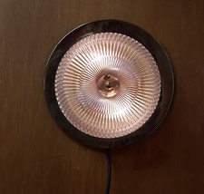 Messing Glas Plafonier Deckenlampe 2 Flammig