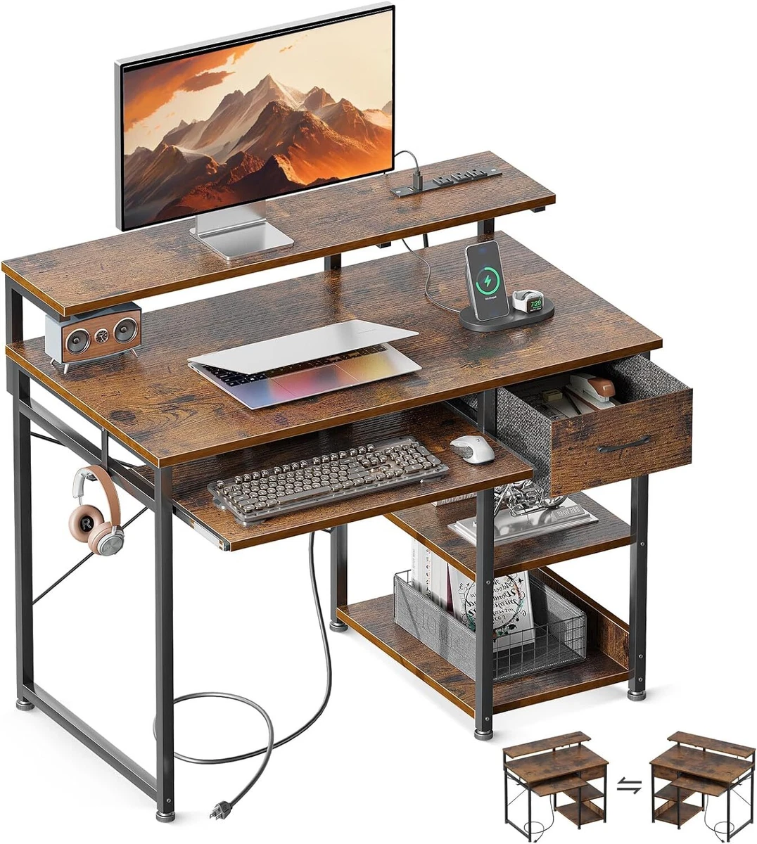 40 inch 2024 computer table
