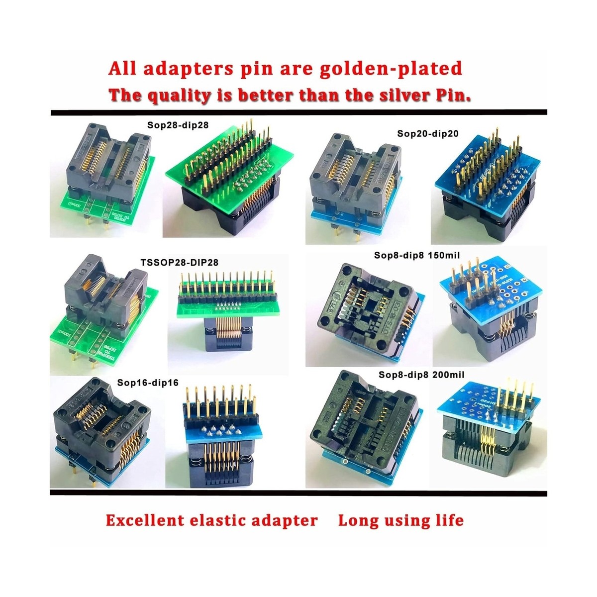 Xgecu TL866II Plus Upgraded Xgecu T48 Programmer 24 Adapter t48