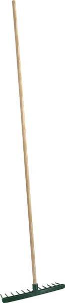 Kunststoffrechen Mit 1800 Mm Stiel Rasenrechen Gartenrechen Rechen Harke Laub-image